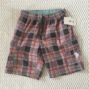 U.S. Polo Assn. Mens Swim Trunks w/ Pockets Sz. S